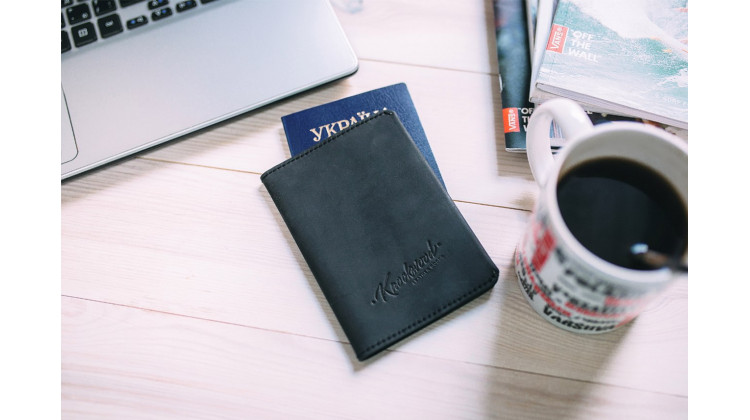 Обложка для паспорта Knoclwood - Leeds, Black